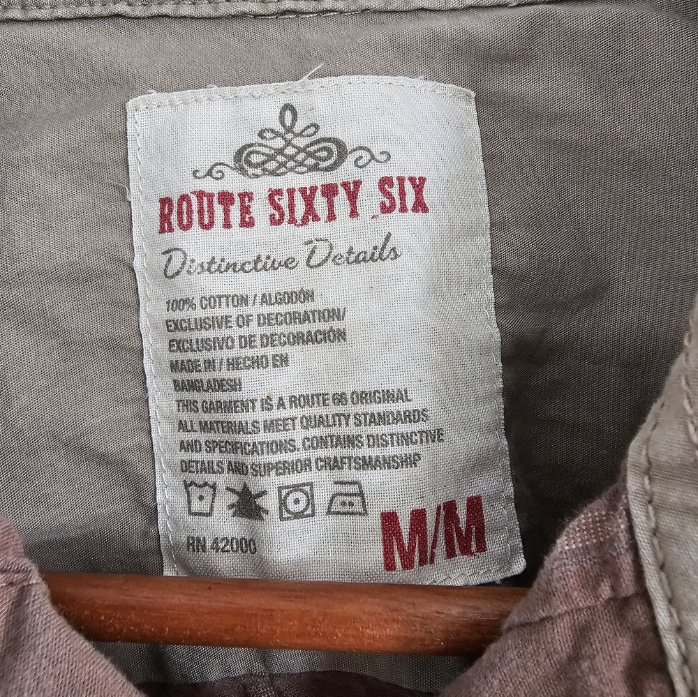 Route sixty six button down - Picture 5 of 5